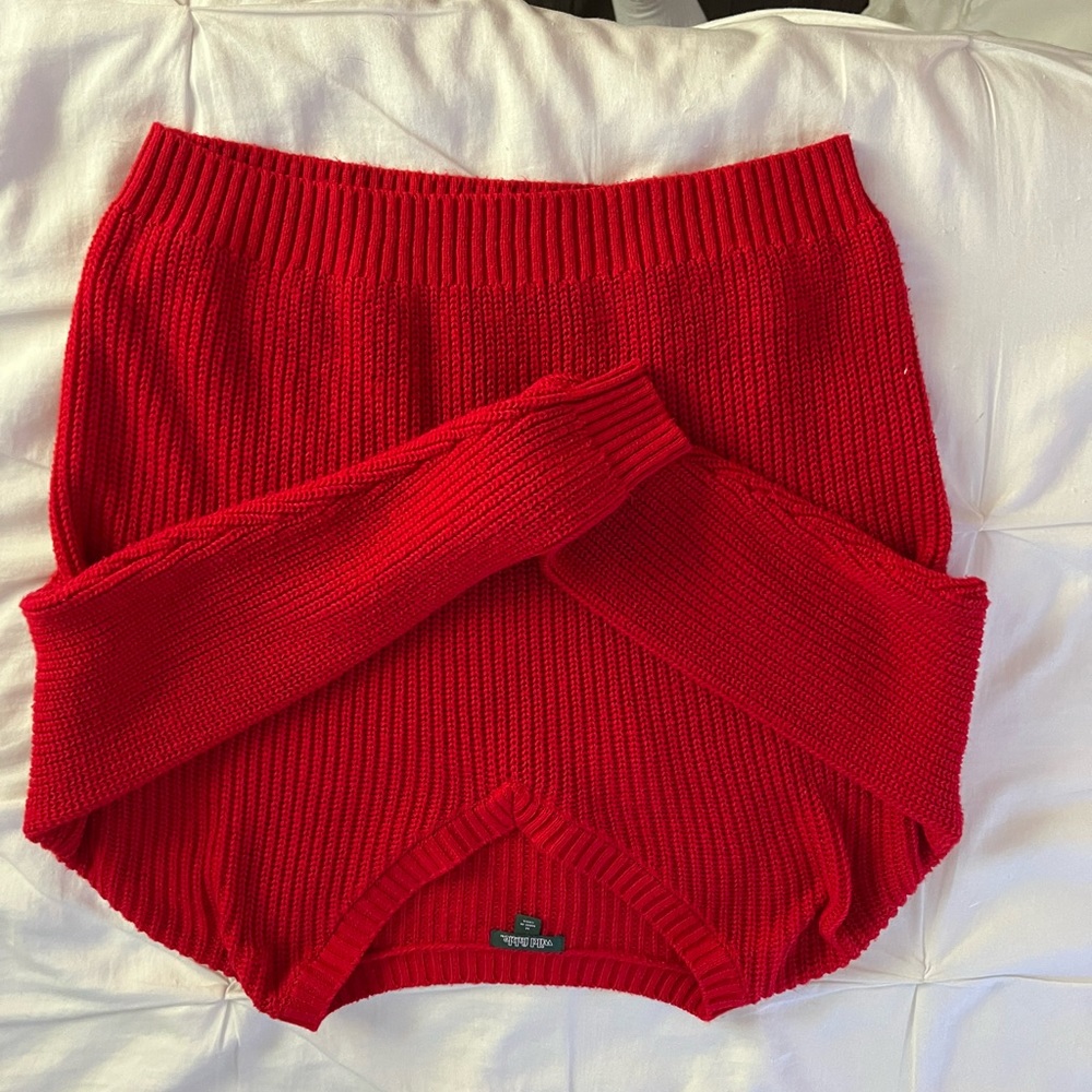 Red sweater